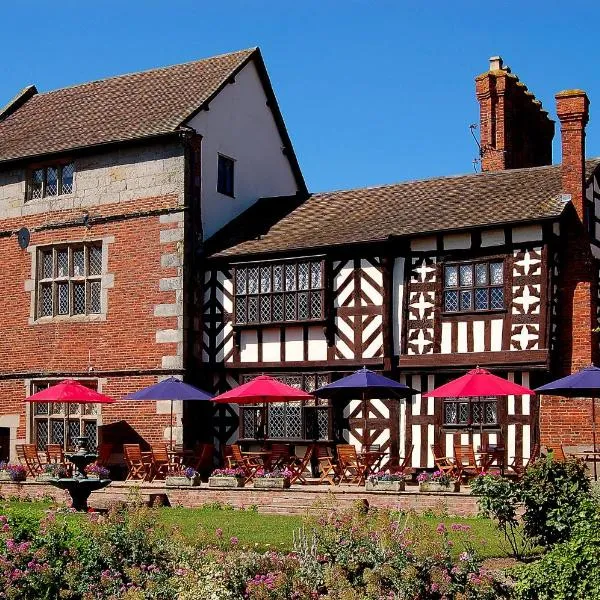 Albright Hussey Manor，位于什鲁斯伯里的酒店