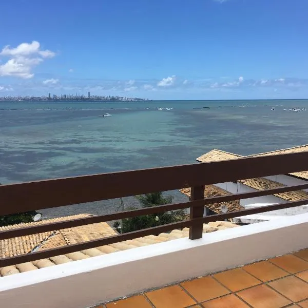 Dúplex Frente Mar na ilha de Itaparica，位于伊塔帕里卡的酒店