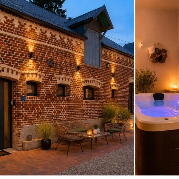 Gîte 4 étoiles avec SPA privatif,位于Méaulte的酒店