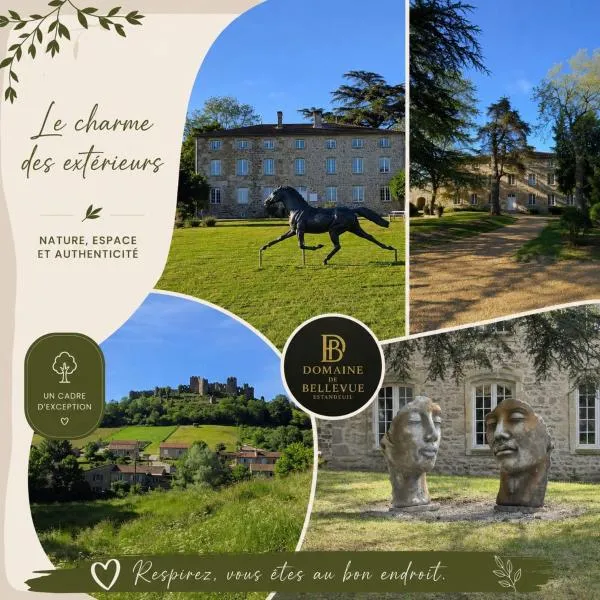 DOMAINE de BELLEVUE，位于Estandeuil的酒店