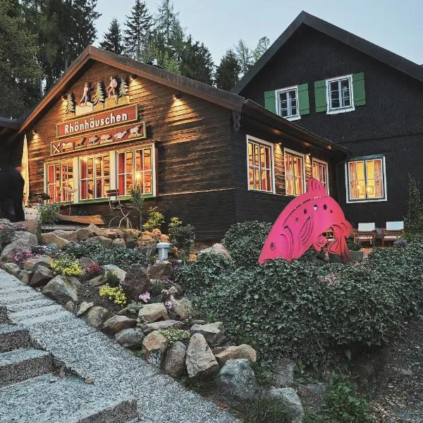 Hotel & Restaurant Rhönhäuschen，位于伦山前比绍夫斯海姆的酒店