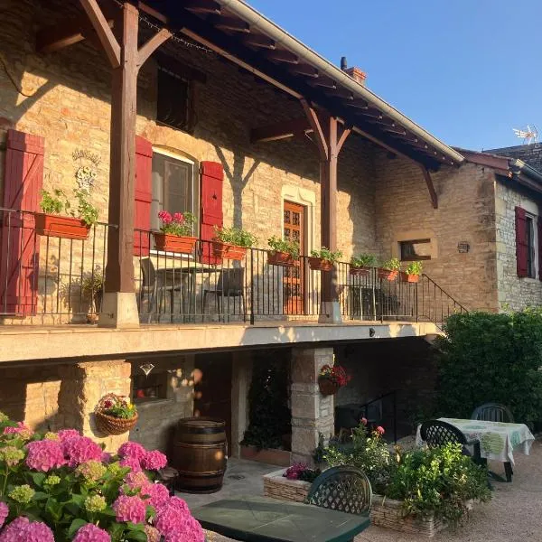 LA PASSIFLORE，位于Azé的酒店