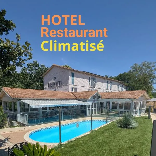 Hotel & Restaurant Heliotel，位于蒙费列叙尔莱的酒店