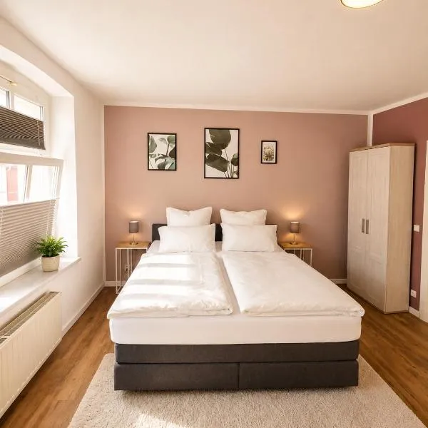 Stilvolles Altbau-Apartment in zentraler Lage mit Workspace，位于什未林的酒店