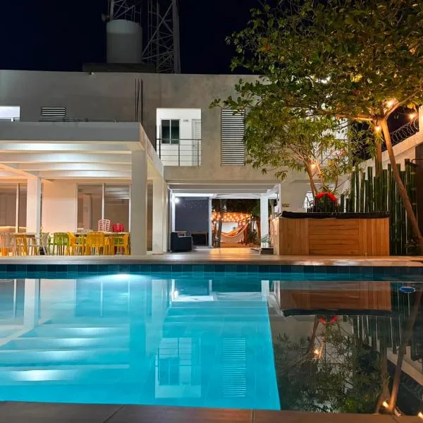 Hotel y Piscina Villa Maria Uribia，位于Uribia的酒店