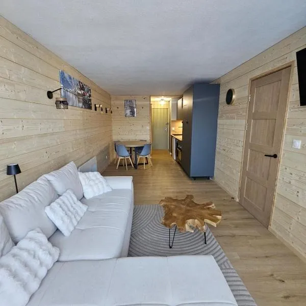 appartement ensoleillé au pied des pistes,位于安格勒的酒店