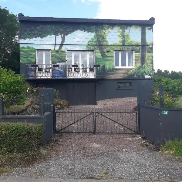 Maison charmante à Villers-sous-Foucarmont avec jardin clôturé.,位于Villers-sous-Foucarmont的酒店