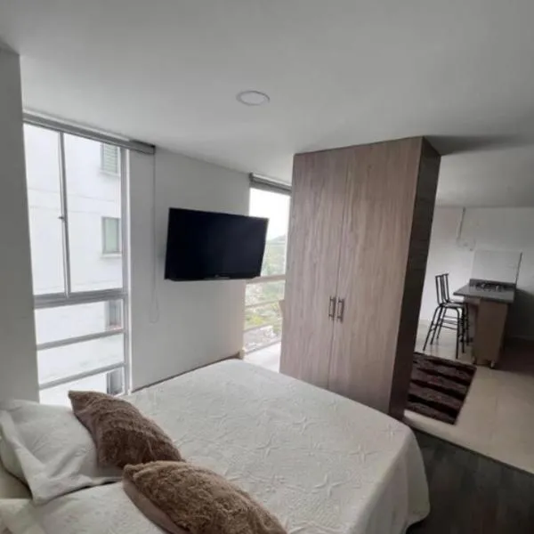 Cómodo apartaestudio，位于马尼萨莱斯的酒店