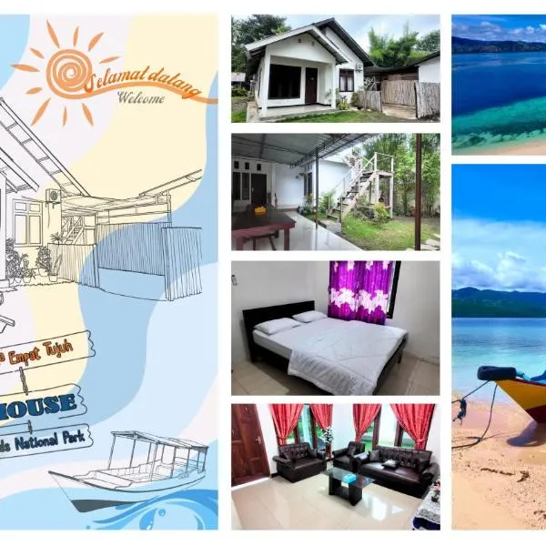 Riung Tiga Empat Tujuh Guesthouse，位于Riung的酒店