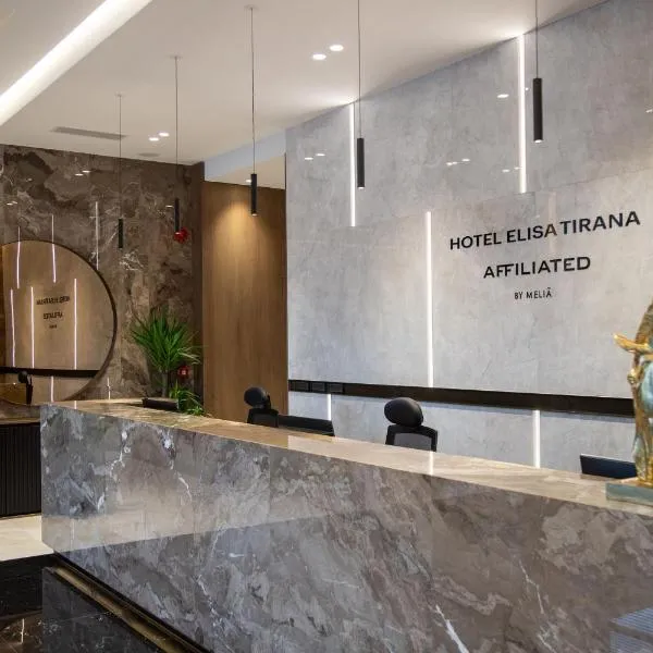 Hotel Elisa Tirana, Affiliated by Meliá，位于地拉那的酒店