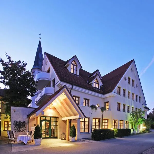 Hotel Adler，位于Lauchheim的酒店