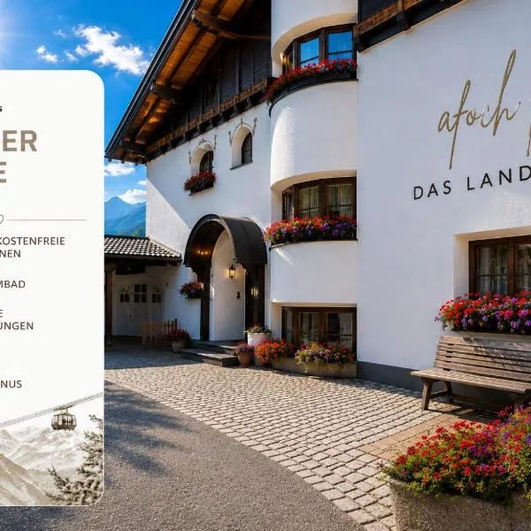 Quality Hosts Arlberg - AFOCH FEI - das Landhaus I SOMMERKARTE PREMIUM，位于圣安东阿尔贝格的酒店