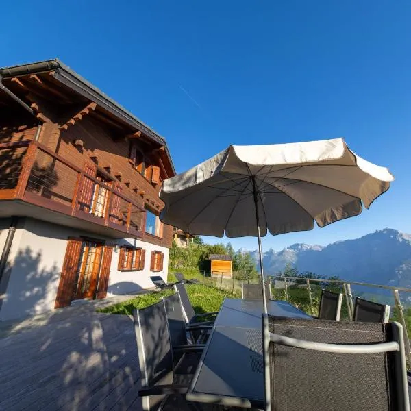 Chalet Riquet - Ski/in-out - Jacuzzi，位于南达的酒店