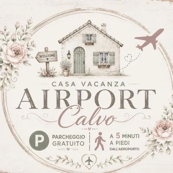 Casa vacanza AIRPORT CALVO，位于龙基德伊莱焦纳里的酒店