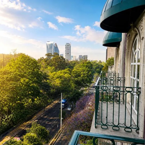 The Green Park Boutique Hotel and Grand Suites - Chapultepec Parkfront，位于墨西哥城的酒店