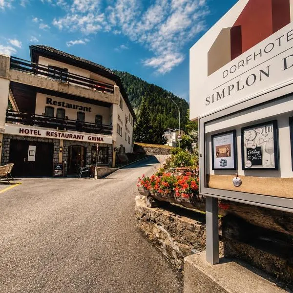 Dorfhotel Simplon Dorf，位于Simplon Dorf的酒店