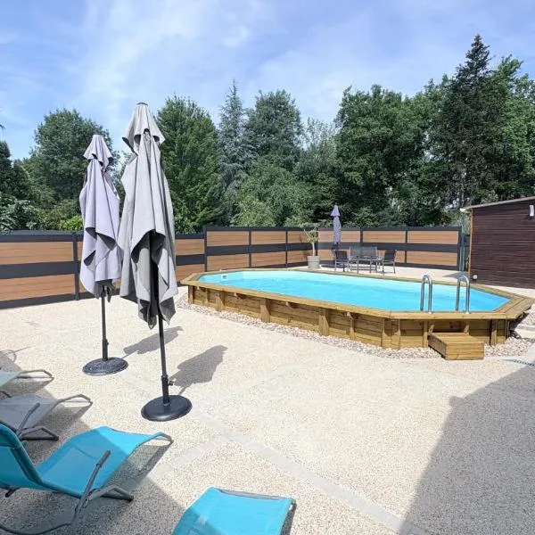 Chambres et Gîtes Les Deux Chênes près de Bergerac，位于Le Fleix的酒店