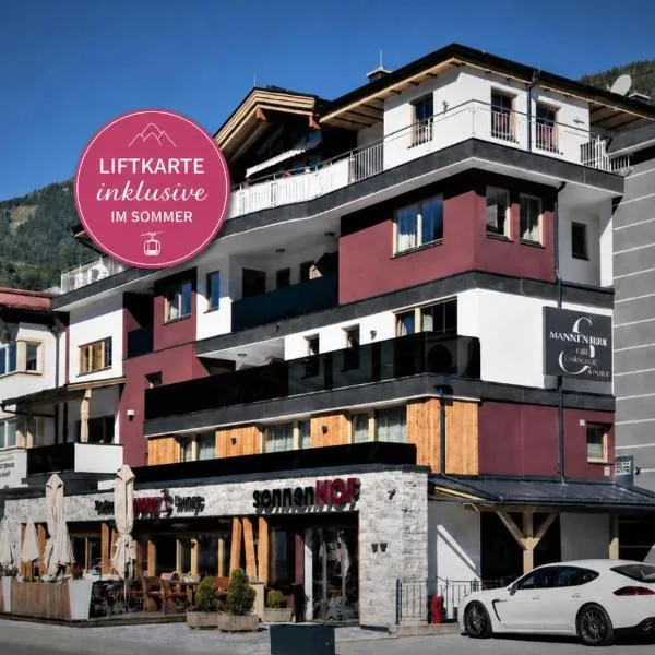 SonnenHOF hotel gerlos centrum，位于盖洛斯的酒店
