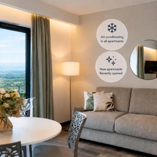 Les Appartements Husseren Collections - Proche Colmar - Eguisheim，位于于瑟朗莱城堡的酒店
