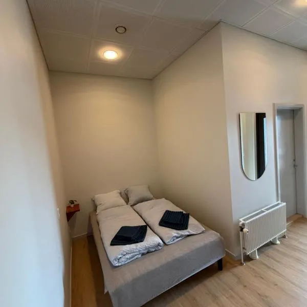 The Bank BnB Hirtshals Værelse 3，位于希茨海尔斯的酒店