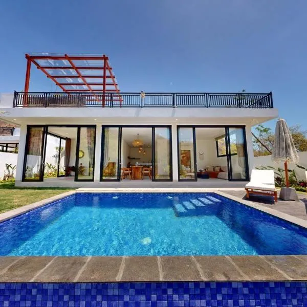 Villa Bacchanalia - 2 bedrooms-Pool-Garden-Rooftop，位于艾湄湾的酒店