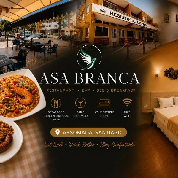 Pensão Asa Branca,位于Assomada的酒店