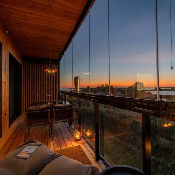 Peaceful Luxury Apartment in Marienholm，位于哈普萨卢的酒店