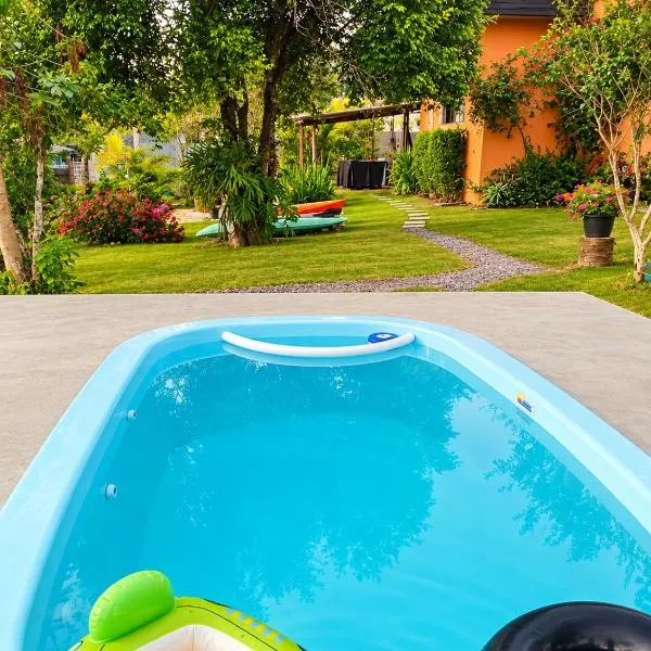 Recanto Seu Luis Piscina,Represa e caiaques,位于伊比乌纳的酒店