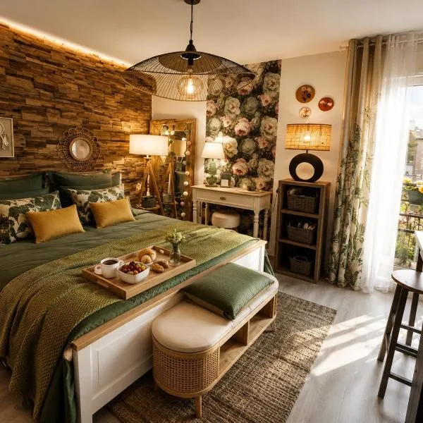 Petit cocon cosy proche place Stanislas-Parking & cave vélos，位于南希的酒店