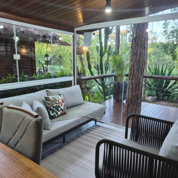 Cabana em Itu-SP Chalé Veraneio Camping Carrion，位于伊图的酒店