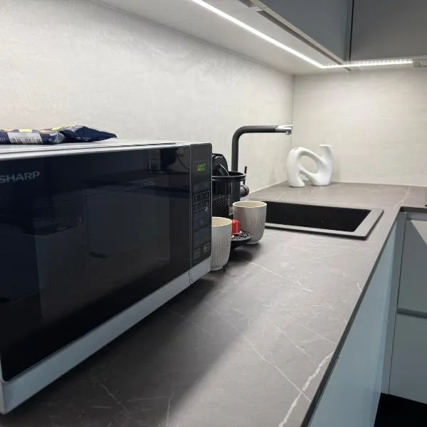 "Harmony Stay Studio" Self check-in - Workspace - Parking - Coffee & tea - Suitable for business travel，位于克莱佩达的酒店