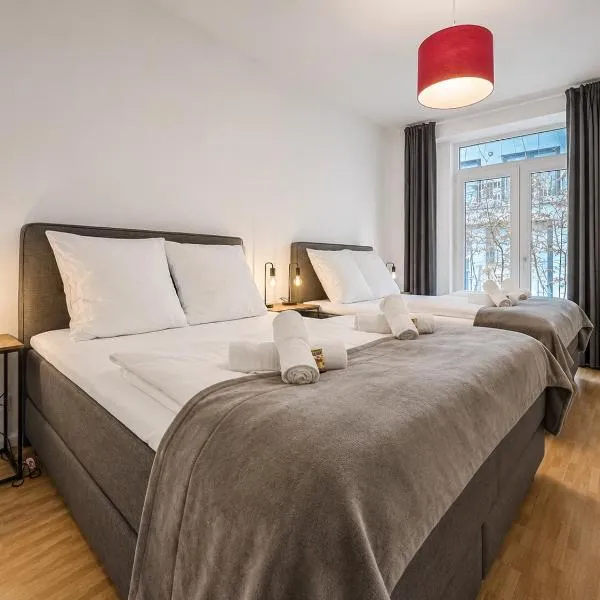 6Pers Apartment nahe Frankfurt, Messe, Airport, free parking，位于奥芬巴赫的酒店