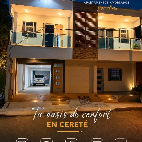 Oasis Olmos,位于Cereté的酒店