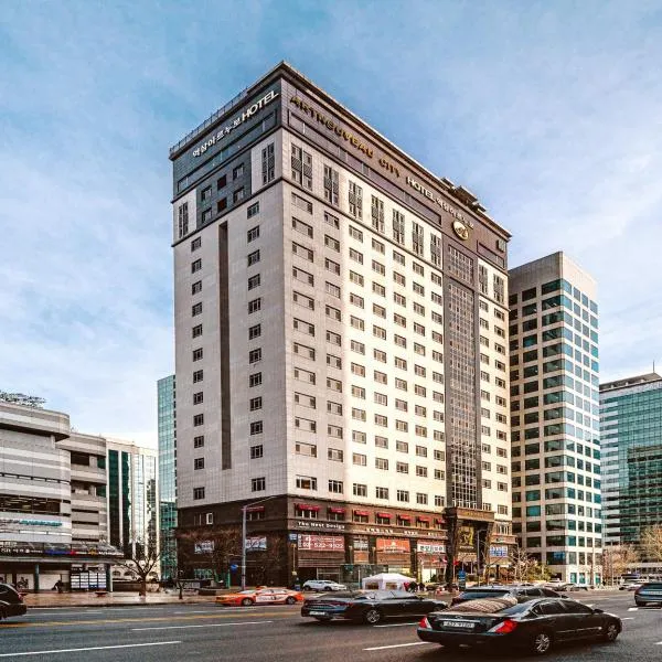 Yeoksam Artnouveau City Hotel and Residence,位于首尔的酒店
