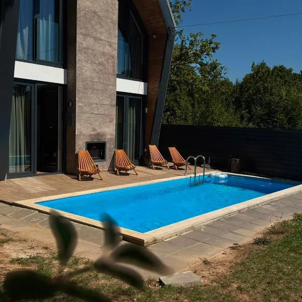 Orange Villa with private pool，位于伊利扎的酒店