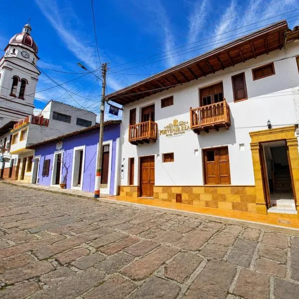 Hotel Boutique Porvenir Real，位于Charalá的酒店