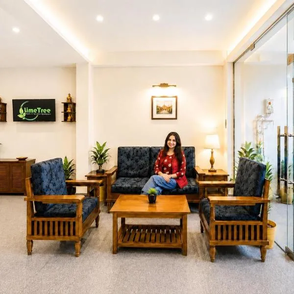 Lime Tree 1BHK Serviced Apartment - Medanta Medicity, Gurgaon，位于古尔冈的酒店
