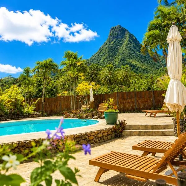 Eco Lodge Village Temanoha，位于Paopao的酒店