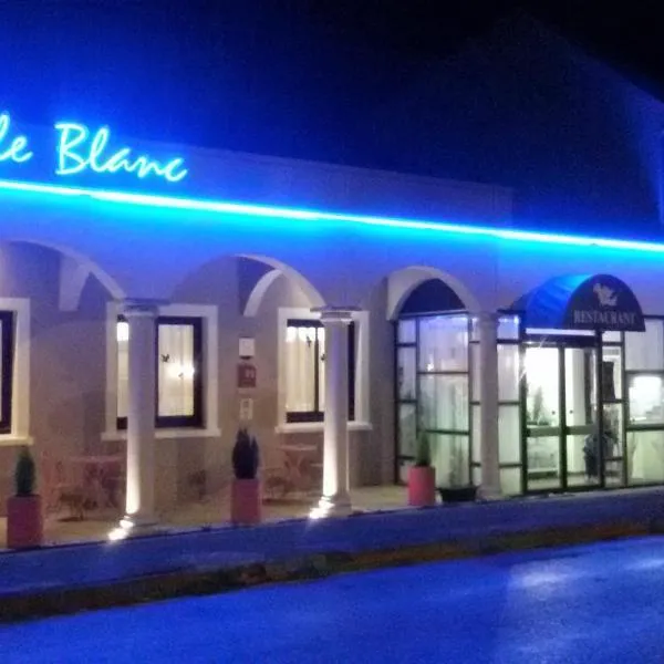 Le Merle Blanc Hôtel Logis，位于La Motte-Saint-Jean的酒店