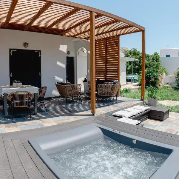 Blue Opal House in Livadi Beach Serifos，位于利瓦迪奥的酒店