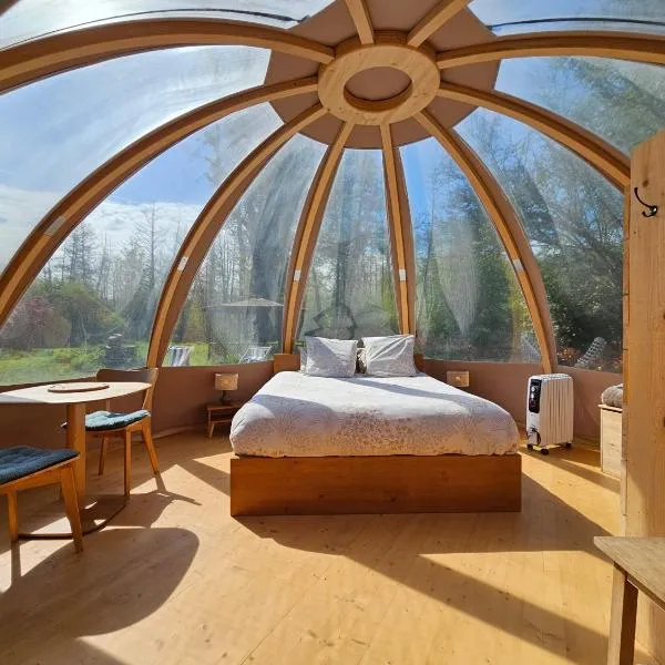 Bulle insolite Wigwam,位于Aulnay-sur-Iton的酒店