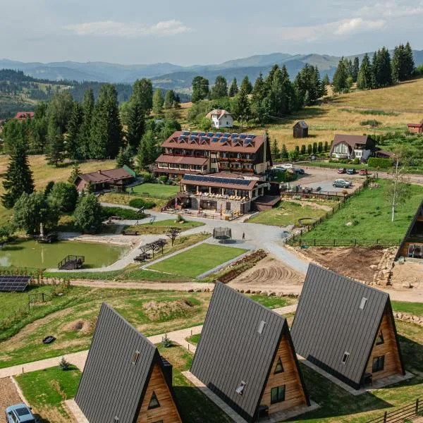Pensiunea La Bella Vista，位于波伊亚纳内戈利的酒店