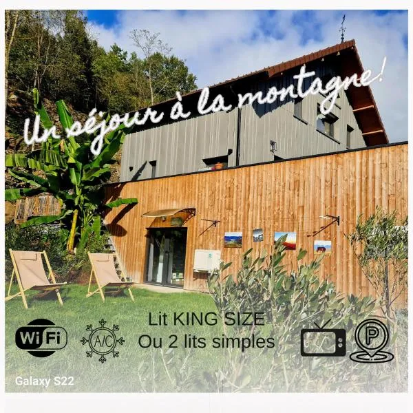 Le Chalet de Pyrène et Hercule,位于Arignac的酒店