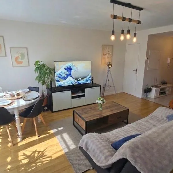 Appartement, Calme, Cosy et Balcon，位于沙托鲁的酒店