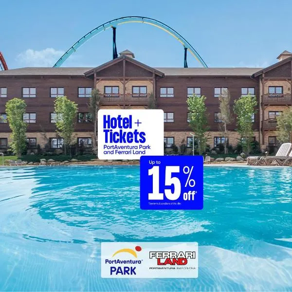 PortAventura Hotel Colorado Creek - Includes unlimited access to PortAventura Park & 1 access to Ferrari Land，位于萨洛的酒店