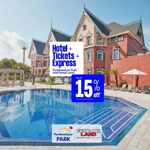 PortAventura Hotel Lucy's Mansion - Includes unlimited access & Express wristband to PortAventura Park & Ferrari Land，位于萨洛的酒店