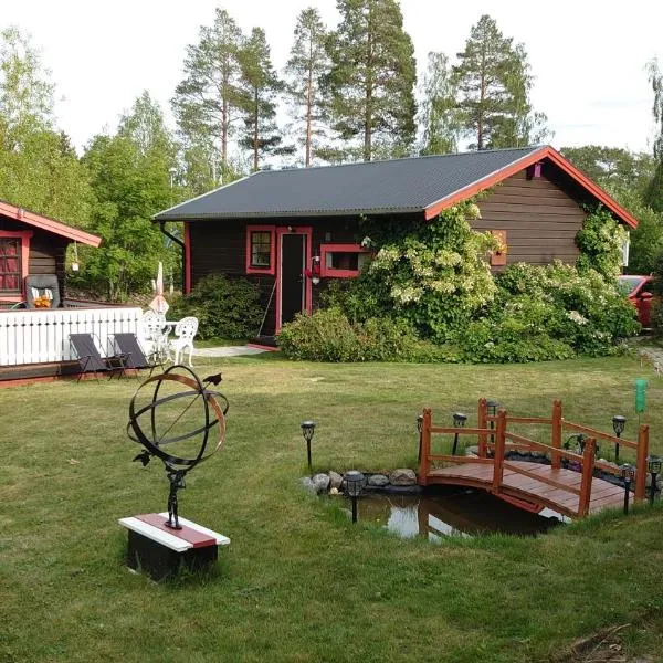 Cosy non smoking Cabin close to beach,Alnö，位于松兹瓦尔的酒店