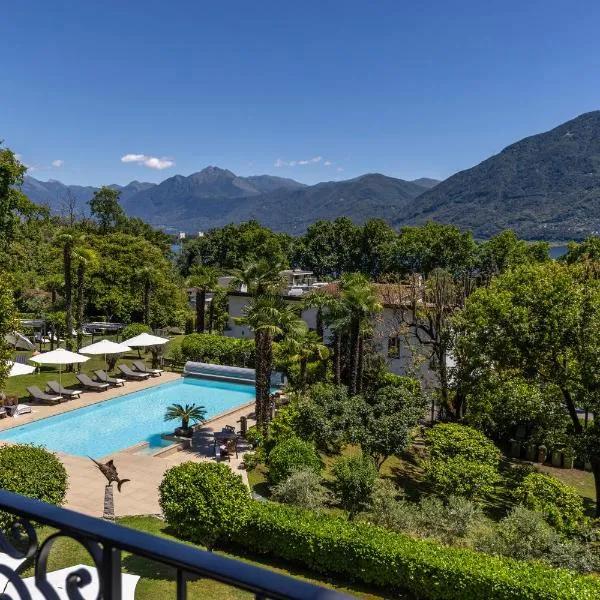 Boutique-Hotel REMORINO, a Lago Maggiore GARDEN RESORT,位于洛迦诺的酒店