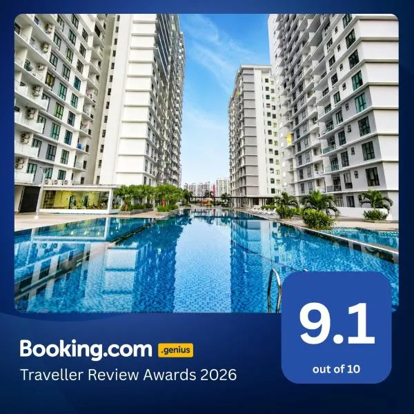 The Platino Skudai Johor Bahru，位于新山的酒店
