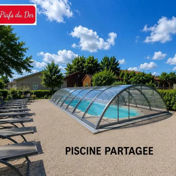 les piafs du der 1，位于Joncreuil的酒店